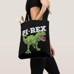 Tote Bag Jour de Pi Rex Dinosaure Mathématiques Mathématiqu