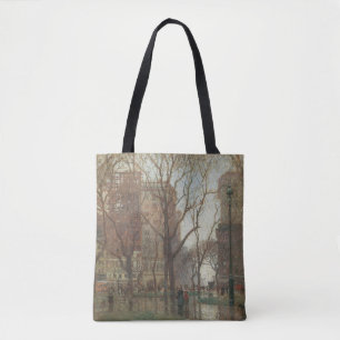 Tote Bag Jour de pluie, Madison Square, New York, Paul Corn