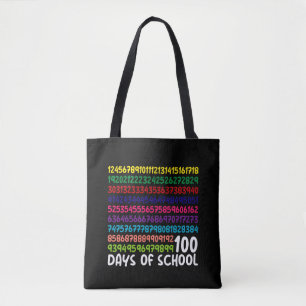 Tote Bag Jour des 100 nombres de mathématiques à l'école po