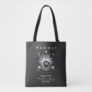 Tote Bag Jour des Mignonnes Premières Mères Noir