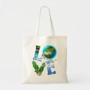 Tote Bag Jour des terres mondial de l'amour pour la Terre 2