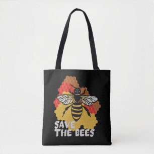 Tote Bag Jour des terres, Sauvez Les Abeilles