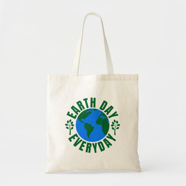 Tote Bag Jour des terres tous les jours (Devant)
