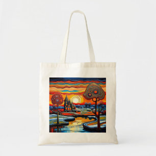 Tote Bag Jour d'hiver au coucher du soleil 14