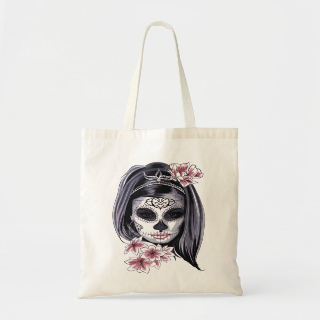 Tote Bag Jour du crâne de sucre des morts (Devant)