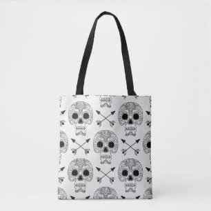 Tote Bag Jour du crâne mexicain des morts