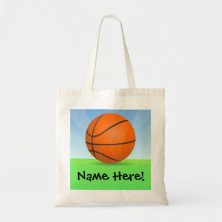Tote Bag Jour ensoleillé de basket-ball des sports de