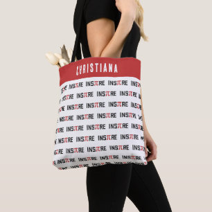 Tote Bag Jour InsPire personnalisé Joyeux cadeau de jour