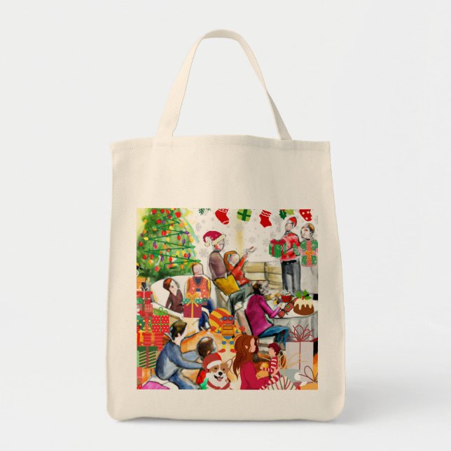 Tote Bag Jour Noël (Devant)