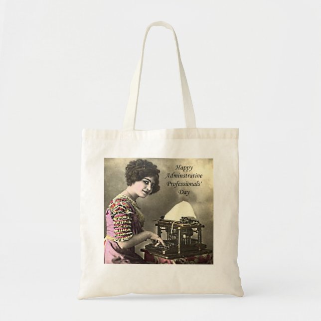 Tote Bag Jour professionnel administratif photo Vintage (Devant)