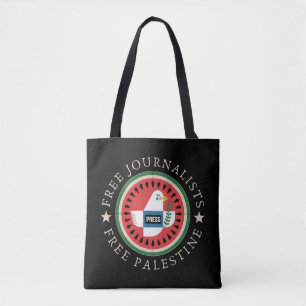 Tote Bag Journalistes libres Libérez la Palestine
