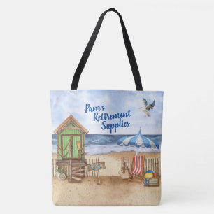 Tote Bag Journée balnéaire à la plage Fourre-tout personnal