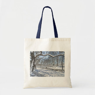 Tote Bag Journée de neige à Central Park