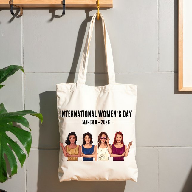 Tote Bag Journée internationale de la femme (Créateur téléchargé)