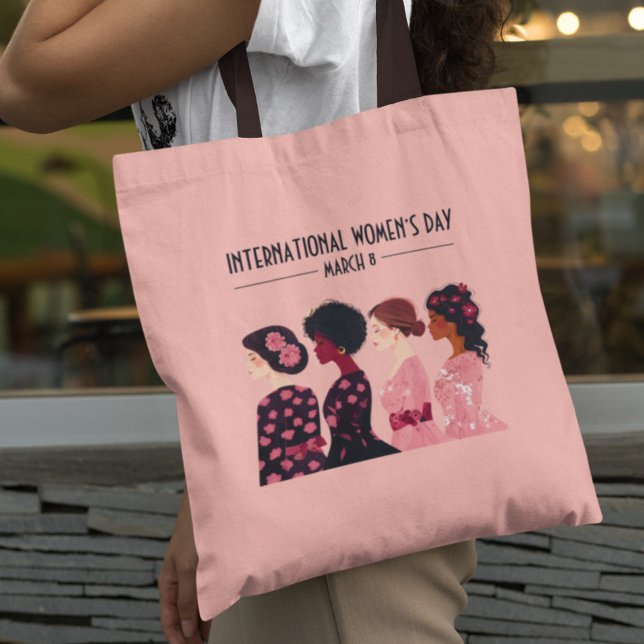 Tote Bag Journée internationale de la femme Les femmes du m (Créateur téléchargé)