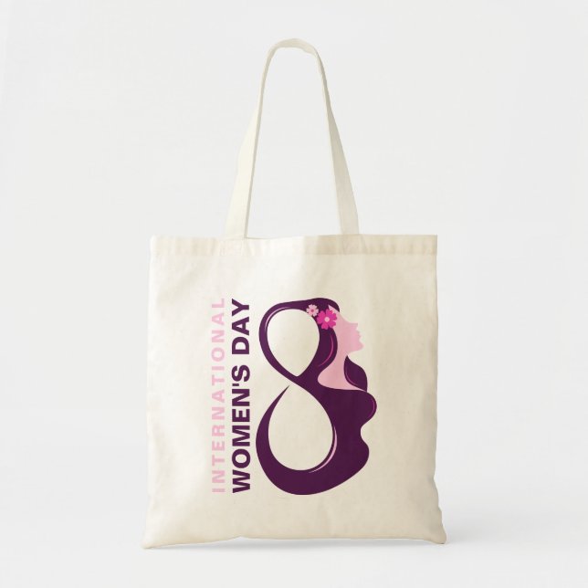 Tote Bag Journée internationale des femmes 8 mars (Devant)
