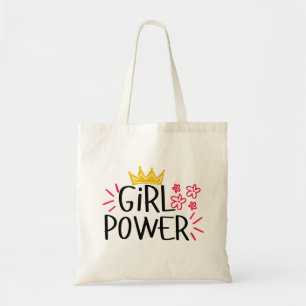 Tote Bag Journée internationale des femmes Girl Power