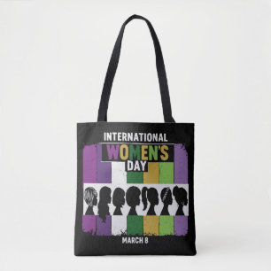 Tote Bag Journée internationale des femmes moderne   Femmes