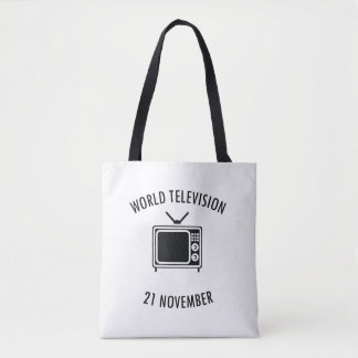 Tote Bag journée mondiale de la télévision
