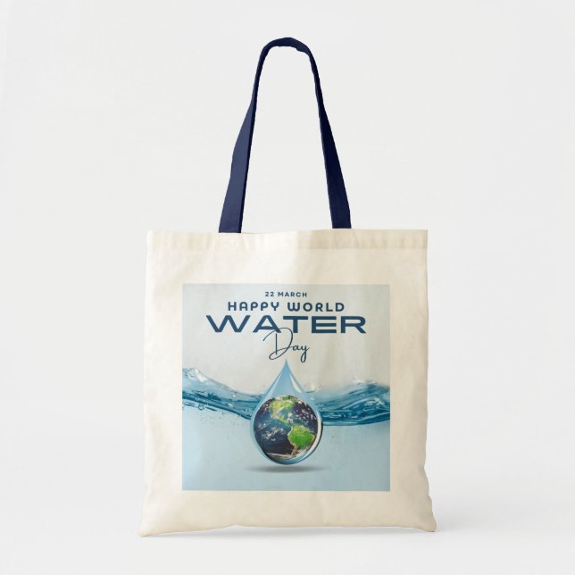 Tote Bag Journée mondiale de l'eau (Devant)