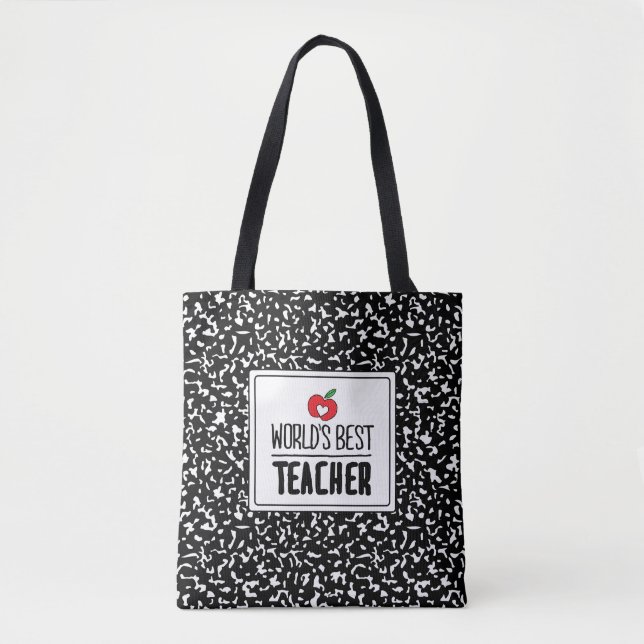 Tote Bag Journée mondiale de l'enseignant (Devant)