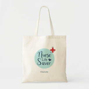 Tote Bag Journée personnalisée des infirmières Cadeau Nom