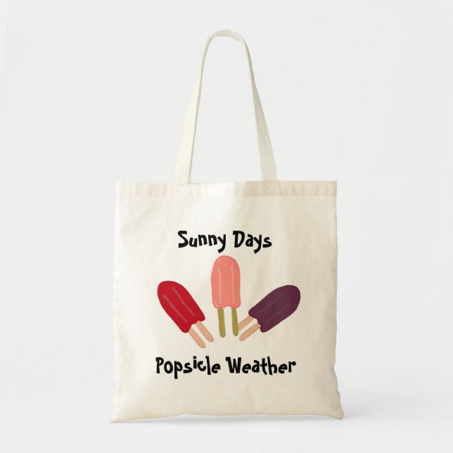 Tote Bag Journées Ensoleillées, Temps des Glaces (Devant)
