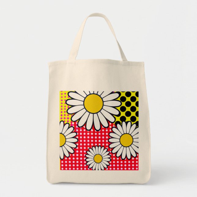 Tote Bag Jours de marguerite (Devant)
