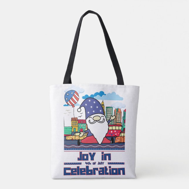 Tote Bag Joy in 4th of July Celebration (Dos)