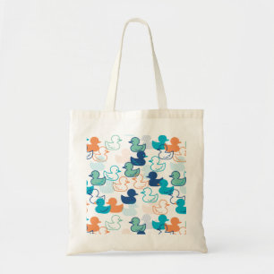 Tote Bag Joyeuse baignade une patte de canards Motif III