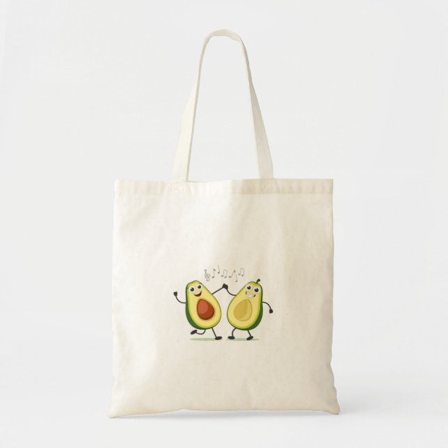 Tote Bag Joyeuse danse d'avocat (Devant)