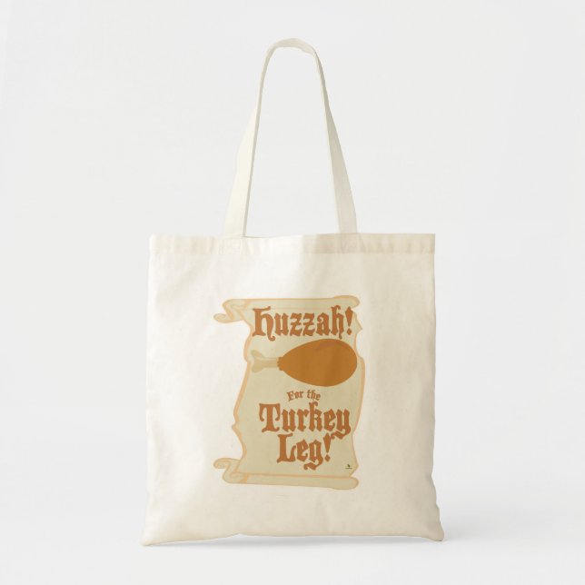 Tote Bag Joyeuse Fête de la Renaissance Dinde Cuisse Drôle  (Devant)