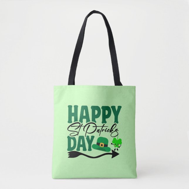 Tote Bag Joyeuse Saint-Patrick (Devant)