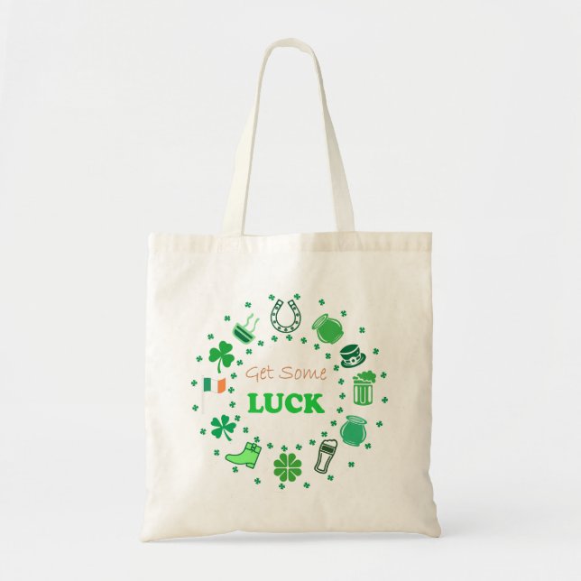 Tote Bag Joyeuse Saint-Patrick  (Devant)