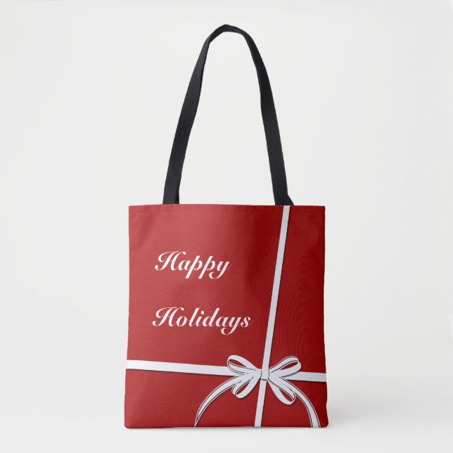 Tote Bag Joyeuses fêtes (Devant)