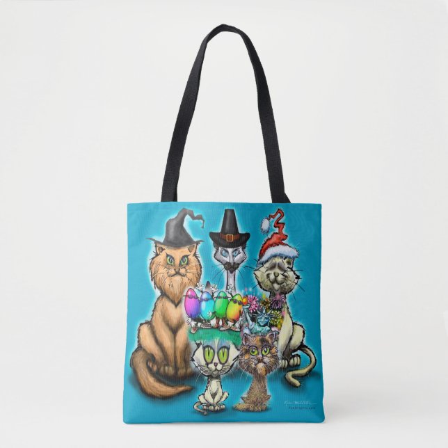 Tote Bag Joyeuses fêtes (Devant)