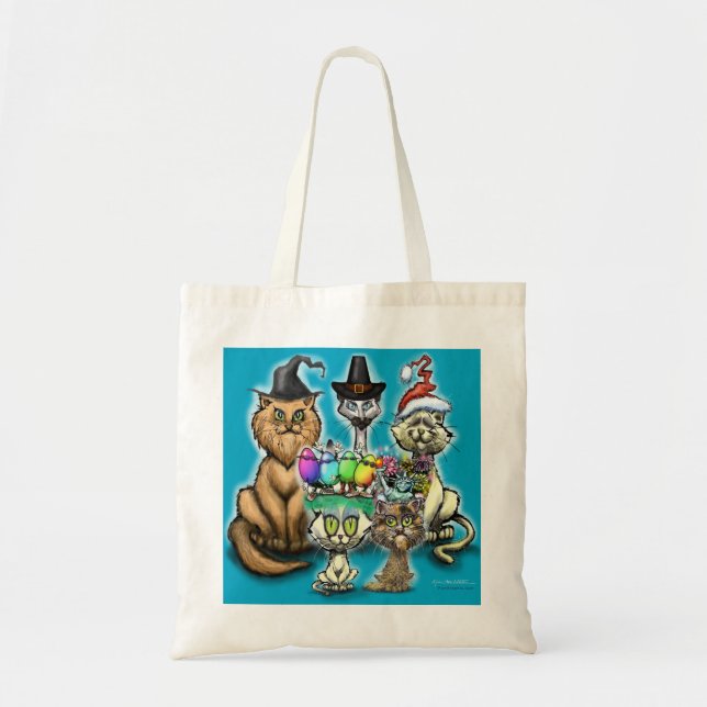 Tote Bag Joyeuses fêtes (Devant)