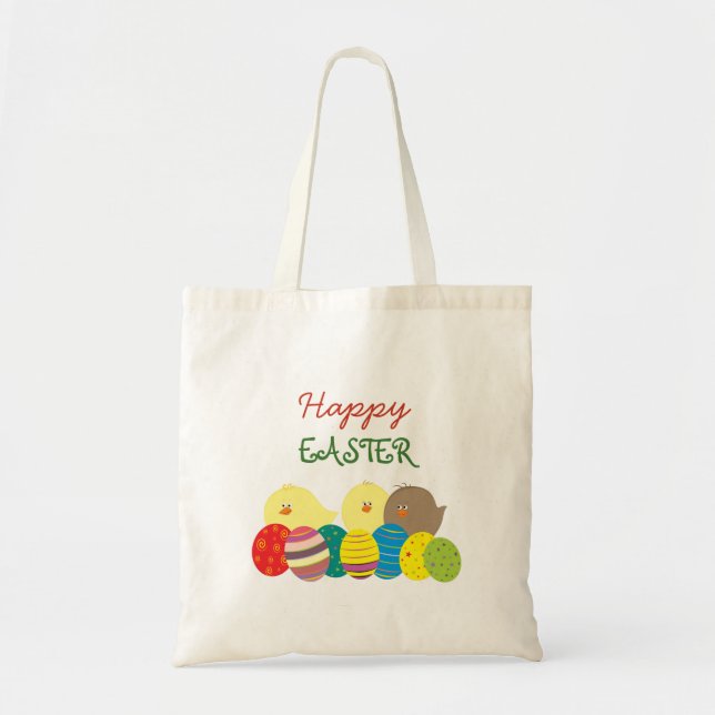 Tote Bag Joyeuses Pâques (Devant)