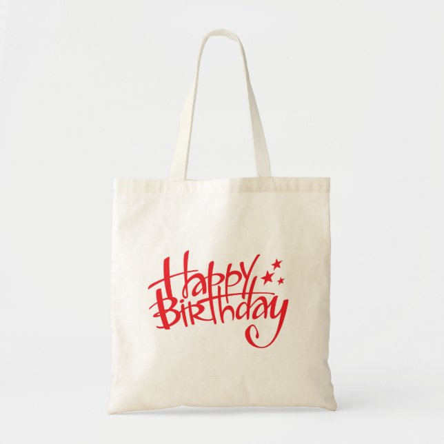 Tote Bag Joyeux anniversaire (Devant)