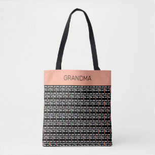 Tote Bag Joyeux anniversaire Ethnic Awesome Motif d'art afr