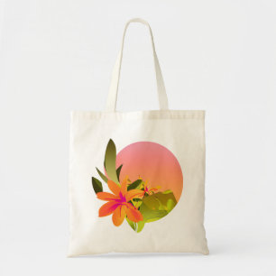 Tote Bag Joyeux anniversaire Floral Wreath