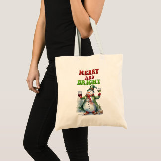 Tote Bag Joyeux bonhomme de neige