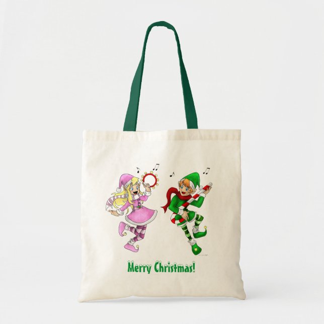 Tote Bag Joyeux budget de Noël Fourre-tout (Devant)
