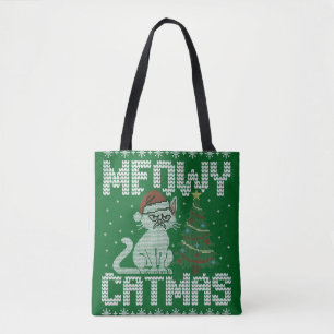 Tote Bag Joyeux Catmas Sale Bête Immonde