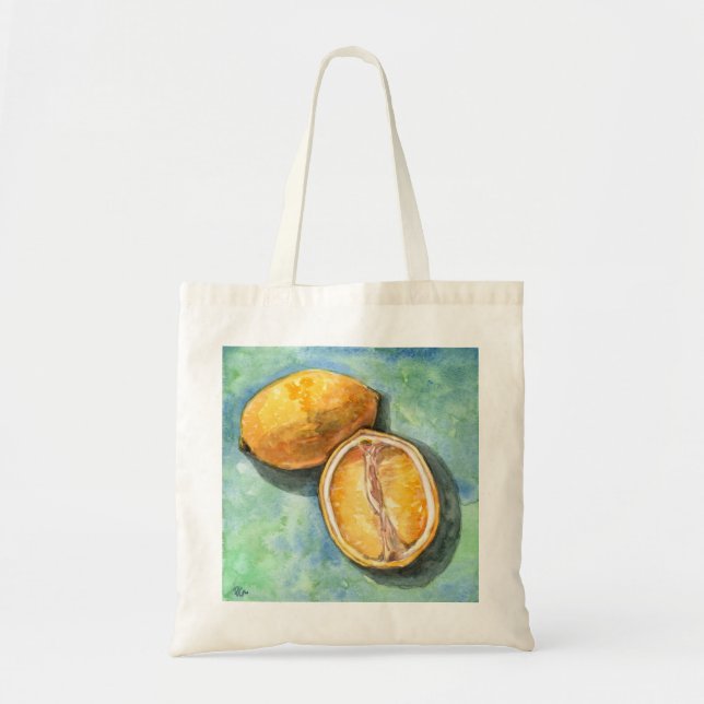 Tote Bag Joyeux citron (Devant)