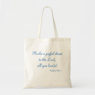 Tote Bag Joyeux criez tout ce que vous atterrissez chrétien