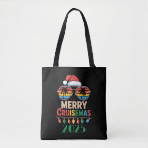 Tote Bag Joyeux Cruisemas 2025 Croisière de Noël personnali
