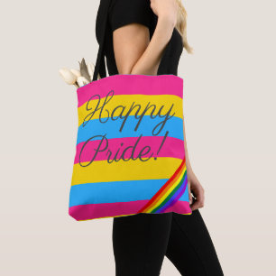 Tote Bag Joyeux drapeau de la Pride