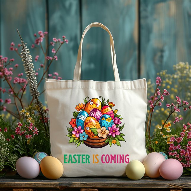 Tote Bag Joyeux Eggster - Chasse aux oeufs de Pâques (Créateur téléchargé)