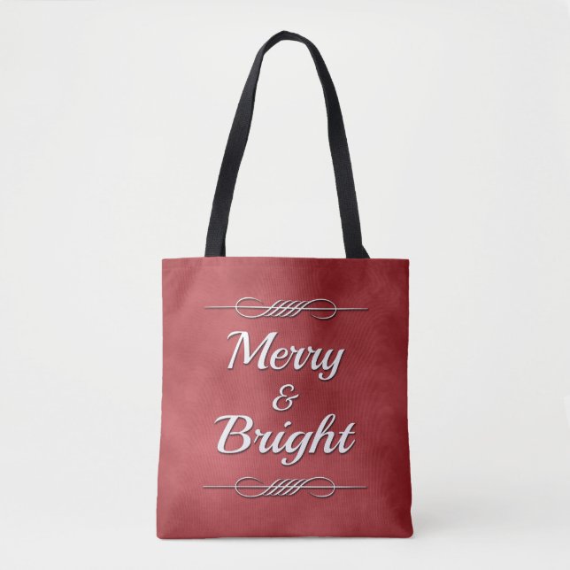 Tote Bag Joyeux et lumineux (Devant)